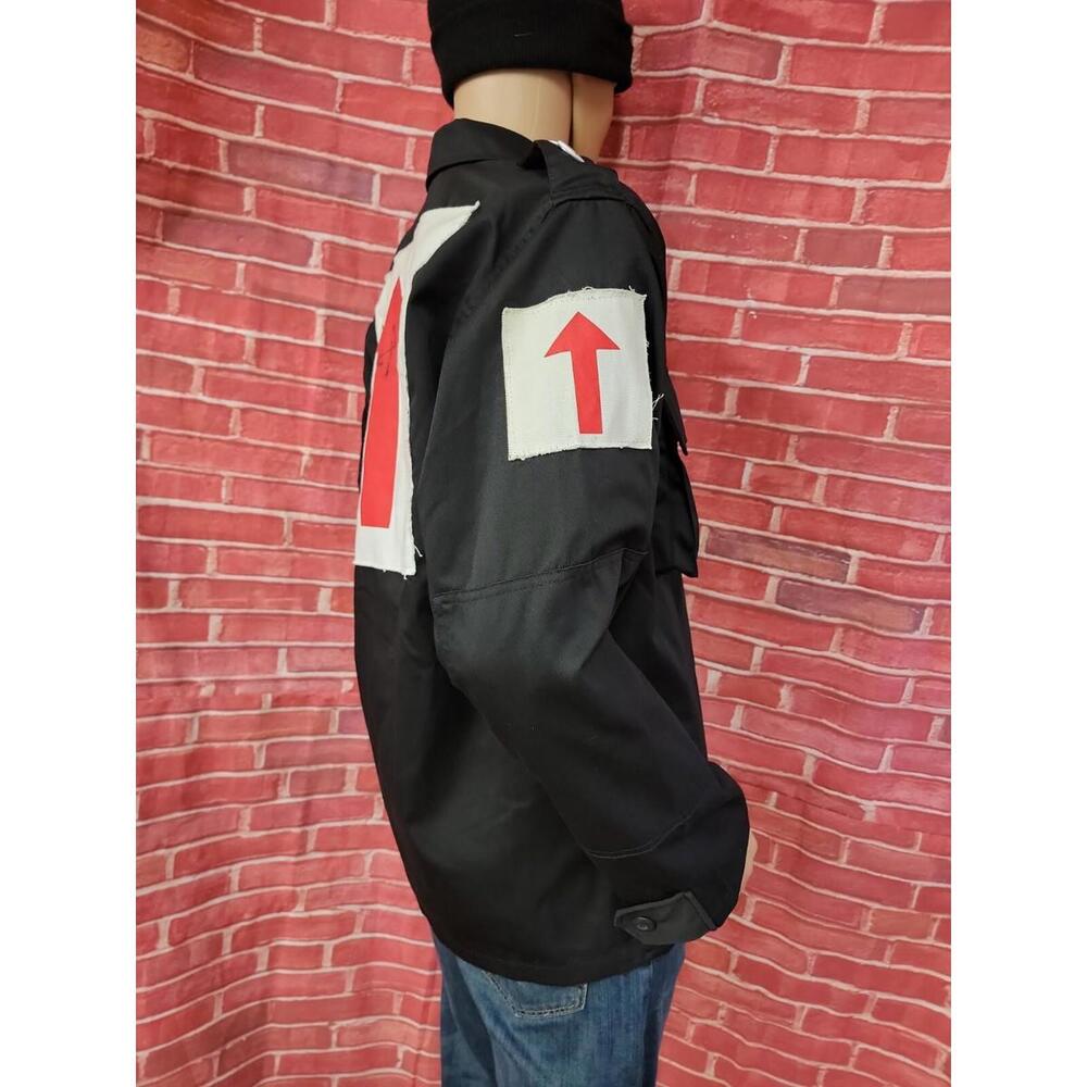 Rothco Ultra Force RARE Patchwork Men’s Mars Army Black Jacket Size S NWT #WM1